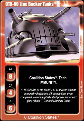 CTX-50 Line Backer Tanks